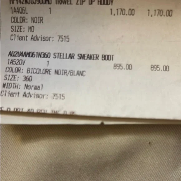 PLEASE READ SIZE INFORMATION: 
36 Poshmark doesn’t have the option of size E36 - Picture 5 of 5